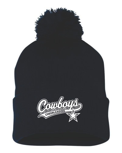 Cowboys Cheer Sportsman - Pom-Pom 12" Knit Beanie