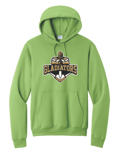 Midwest Gladiators Baseball Port & Co™ Core Fleece Pullover Hooded Sweatshirt