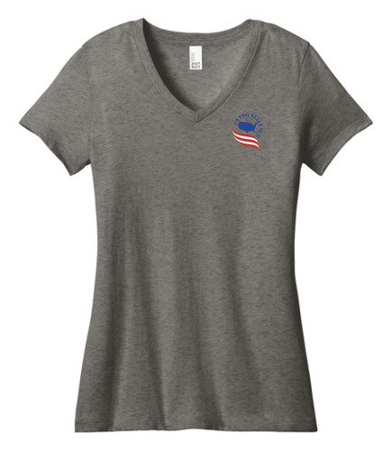 US Fog Alliance District® Women’s Perfect Weight® V-Neck Tee