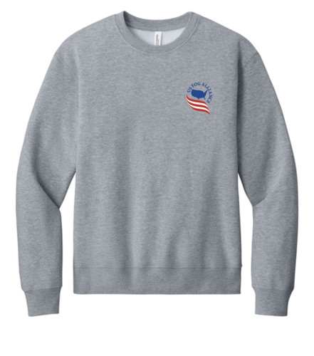 US Fog Alliance BELLA+CANVAS® Unisex 10-Ounce Heavyweight Crewneck Sweatshirt