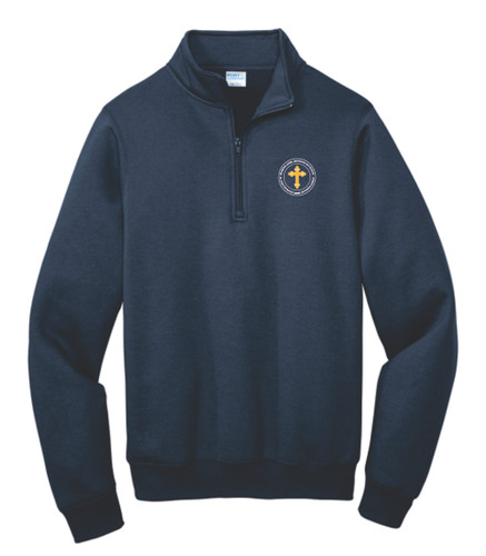 Guardian Angel Orthodox Day School Port & Co® Core Fleece 1/4-Zip Pullover Sweatshirt