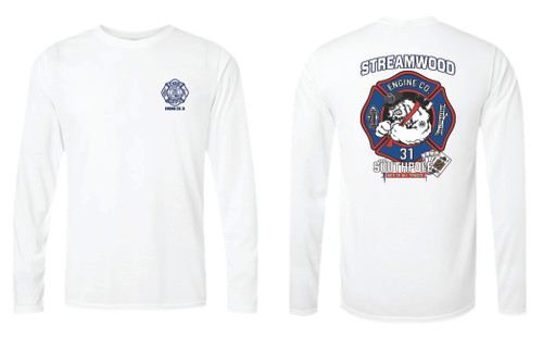 Streamwood Fire Department Unisex DryBlend® 50/50 Long Sleeve T-Shirt