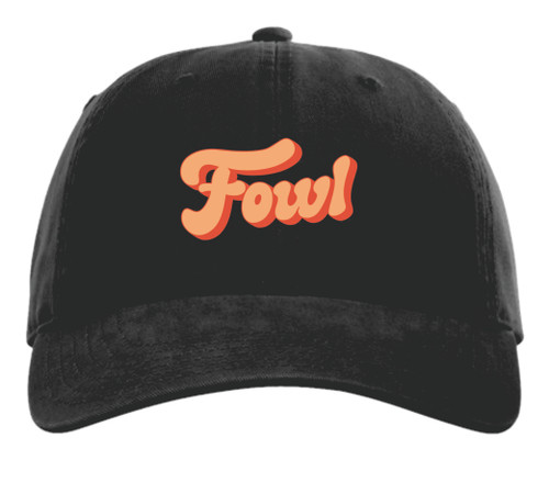 Fowl Peach Twill Dad Hat