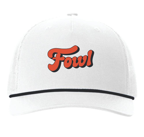 Fowl Five-Panel Trucker Rope Cap