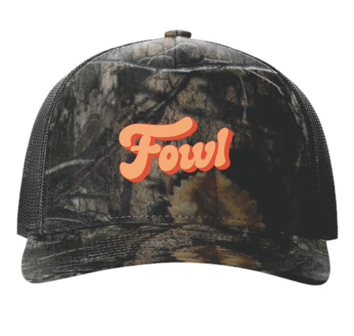 Fowl Printed Five-Panel Trucker Cap