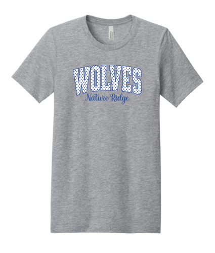 Nature Ridge Wolves Polka Dots Staff Bella + Canvas - Jersey Tee