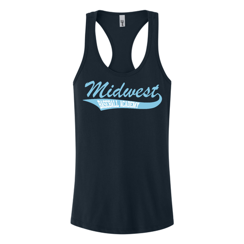 Midwest Baseball Academy-NL1533 Women's Ideal Racerback Tank