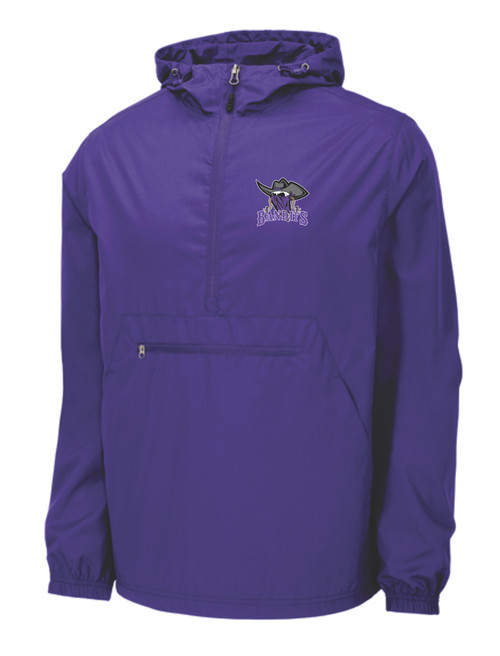 Bandits Softball Sport-Tek  Packable Anorak