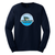 Wheaton Barracudas - Gildan Ultra Cotton Long Sleeve T-Shirt - Navy