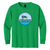 Wheaton Barracudas - Gildan Ultra Cotton Long Sleeve T-Shirt - Irish Green (Youth)