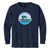 Wheaton Barracudas - Gildan Ultra Cotton Long Sleeve T-Shirt - Navy (Youth)