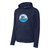 Wheaton Barracudas - Sport-Tek Sport-Wick Fleece Hooded Pullover - Navy