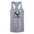 Bartlett Lady Hawks Basketball - Next Level Women's Ideal Racerback Tank (Eagle)