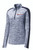 Firestone Complete Auto Care Ladies PosiCharge Heather Colorblock 1/4-Zip Pullover