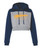 St. Charles Lightning Boxercraft - Women's Cropped Fleece Hooded Sweatshirt