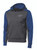 South Barrington Barracudas Sport-Tek Tech Fleece Colorblock 1/4-Zip Hooded Sweatshirt