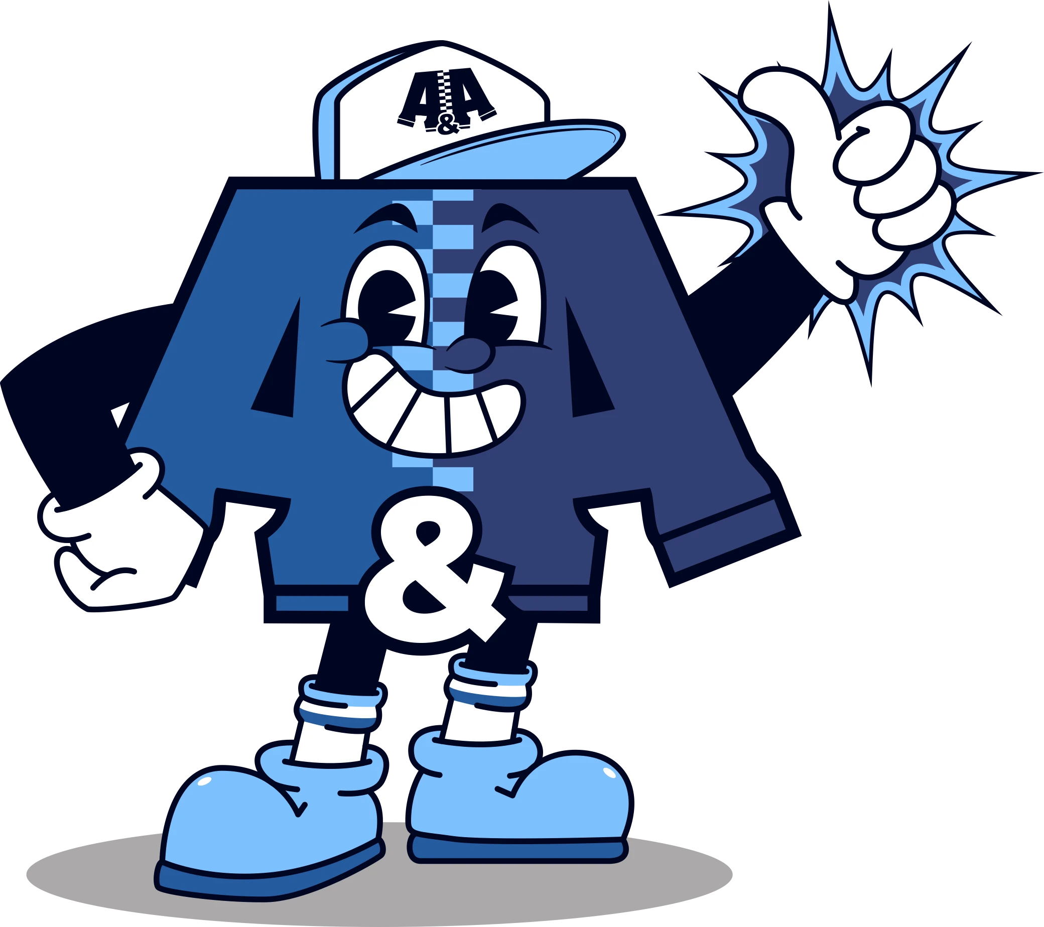 A&A Custom Wear mascot