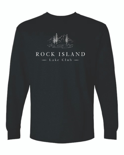 Rock Island Lake Club Gildan - Ultra Cotton Long Sleeve T-Shirt