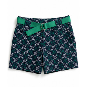 JoFit Navy/Green Short with Belt | 14