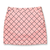Nivo Melon Houndstooth Plaid 18" Golf Skort | 06