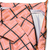 Nivo Melon Houndstooth Plaid 18" Golf Skort | 06