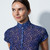 [NWT] Daily Sports Digne Mesh Purple Leopard Short Sleeve Polo [XXL]