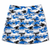 Amy Sport Marisa Blue/Black Pleated Skort | Medium