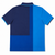 G/FORE Blue Multi-Tone Short Sleeve Polo | Medium