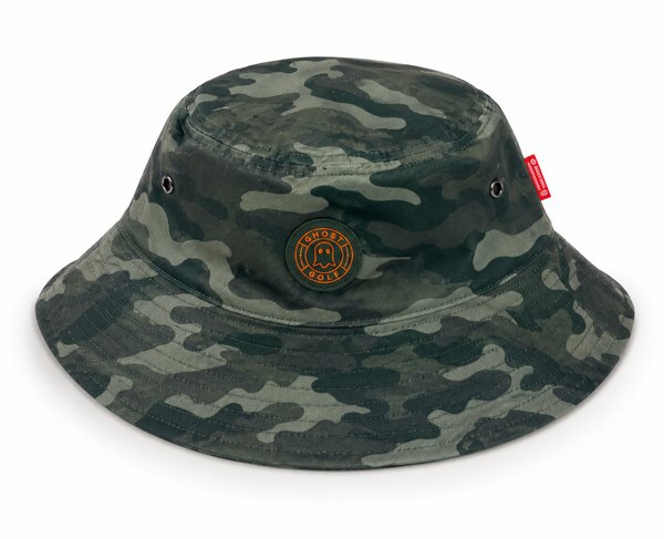 [NWT] Ghost Golf Green Camo Reversible Bucket Hat