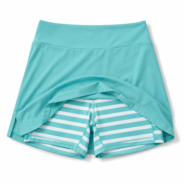 FILA Teal 14" Tennis Skort | Medium