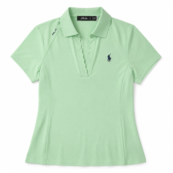 RLX Ralph Lauren Mint Green Golf Polo | Medium