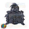 Cold cast resin dragon jewelry box