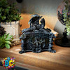 Cold cast resin dragon jewelry box