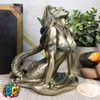 sexy and seductive mermaid figurine