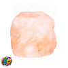 Pink Himalayan salt tealight holder