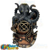 Octopus divers helmet backflow incense burner