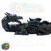 Dragon incense stick and cone burner