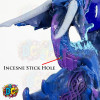 Blue dragon incense stick holder