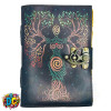 Mother Earth tree of life leather journal