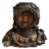 Deep‑Sea Diver Nautical Table Lamp Nightlight
