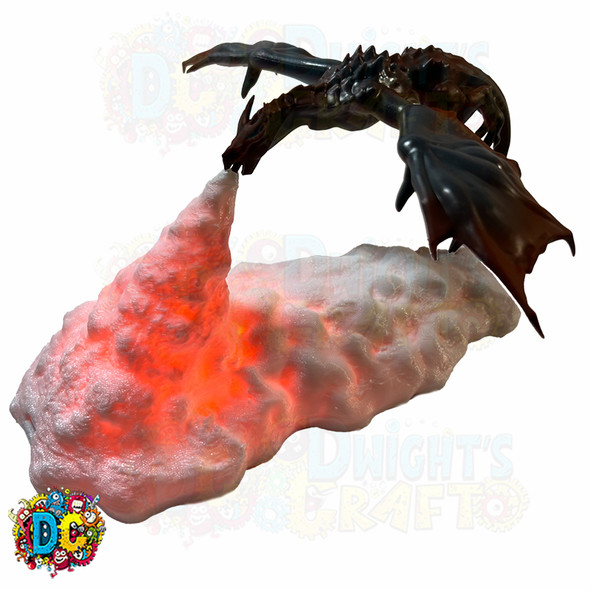 Dragon night light table lamp