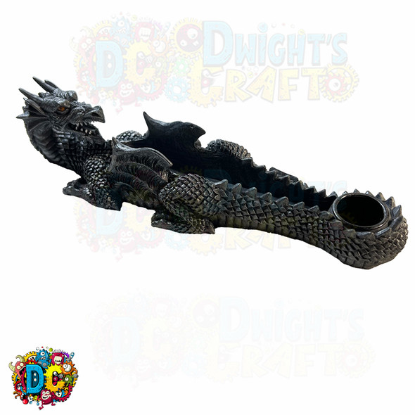 Dragon incense stick and cone burner