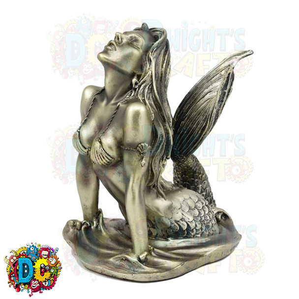 sexy and seductive mermaid figurine