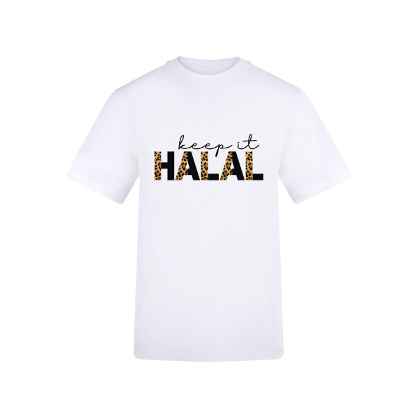 Ummah Trends Keep It HALAL Print T-Shirt