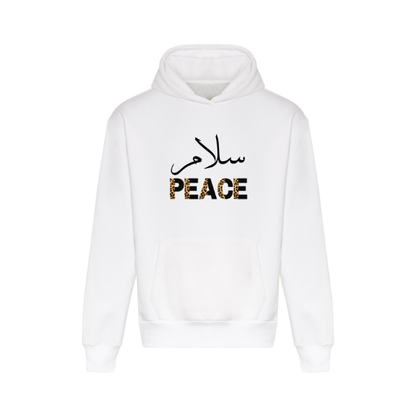 Ummah Trends PEACE Print Hoodie