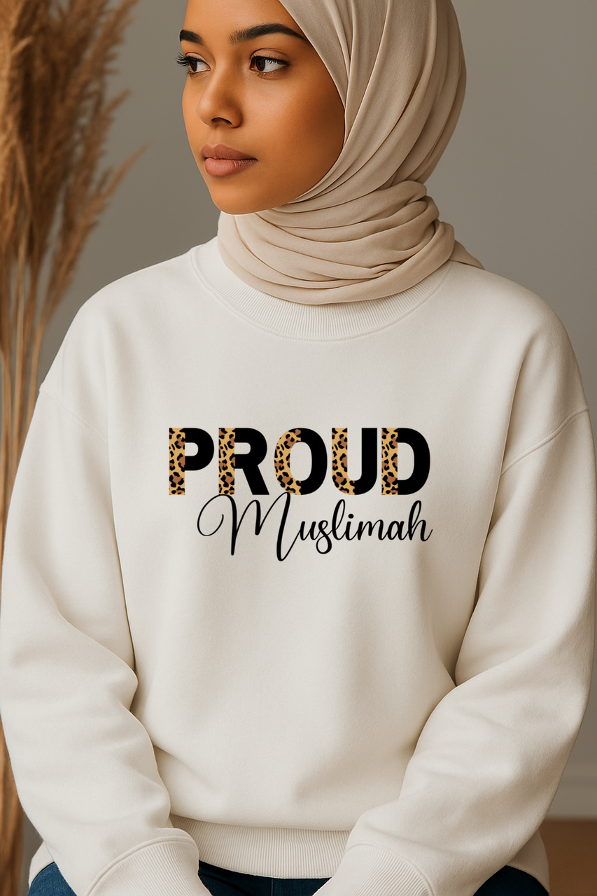 Ummah Trends PROUD - Muslimah Print Sweatshirt