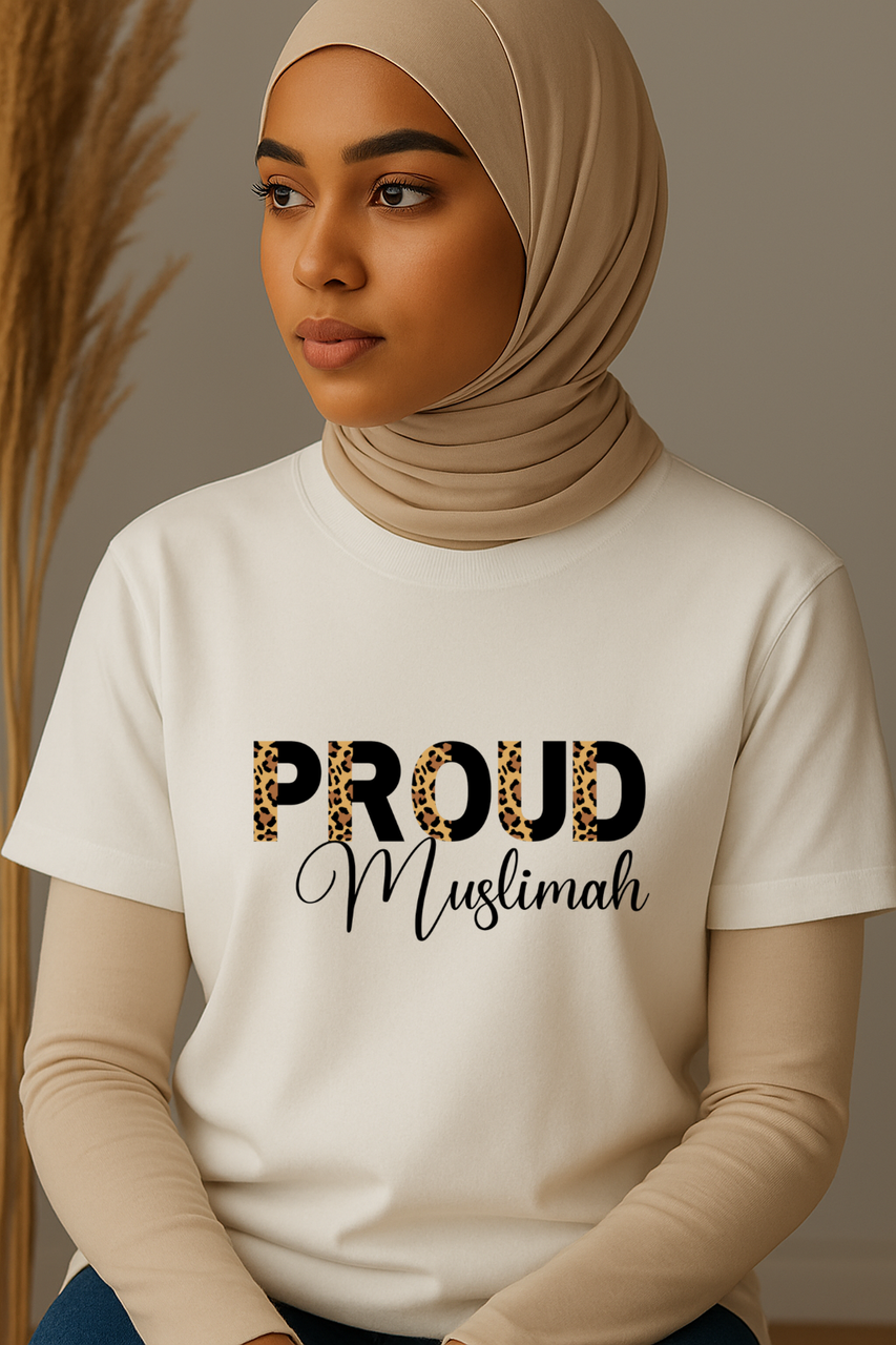 Ummah Trends PROUD - Muslimah Print T-Shirt