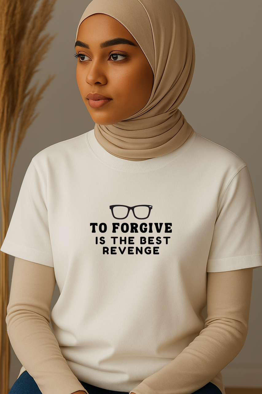 Ummah Trends To Forgive Is The Best Revenge Print T-Shirt
