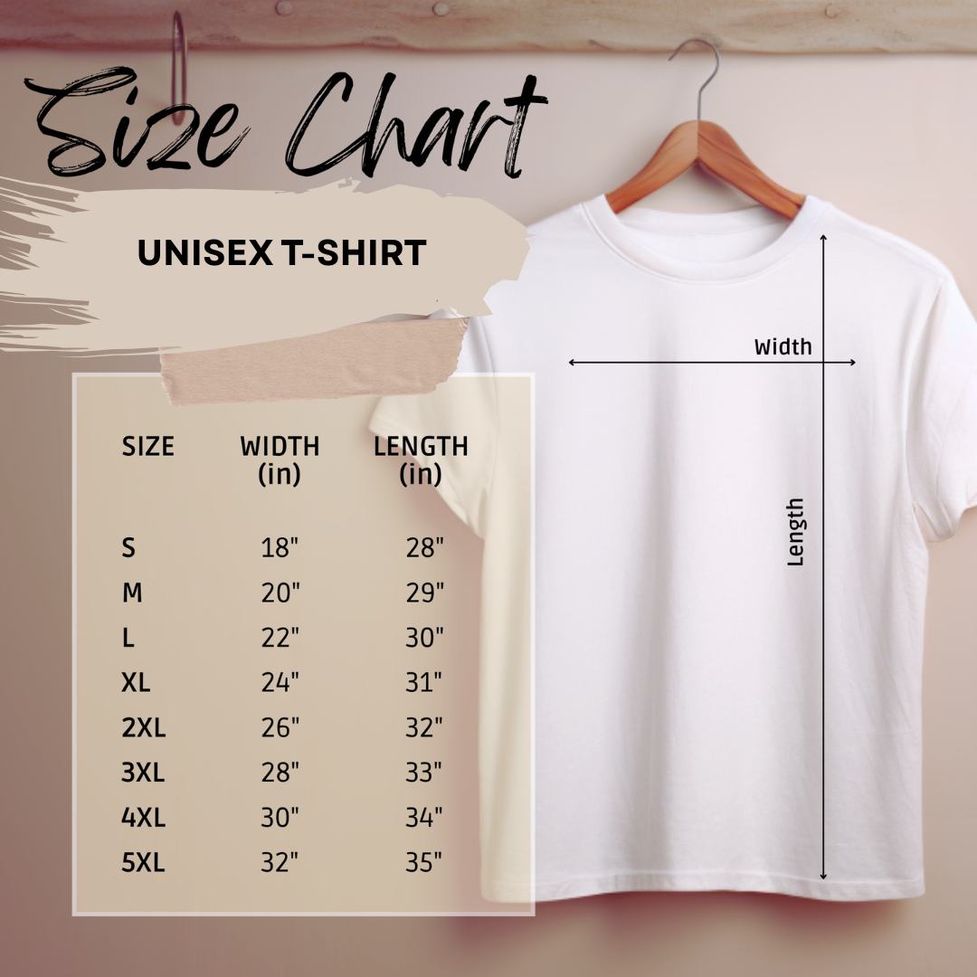 T-Shirt Size Guide