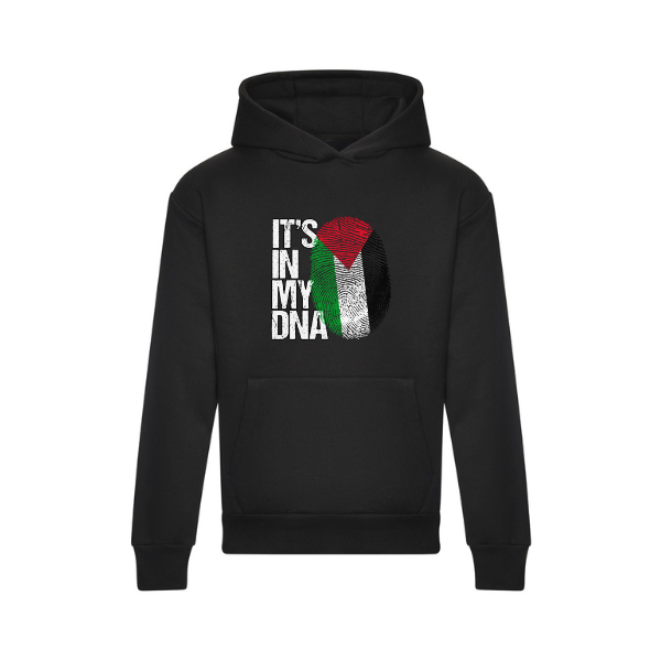 Ummah Trends Palestinian Flag IT'S IN MY DNA Print Hoodie
